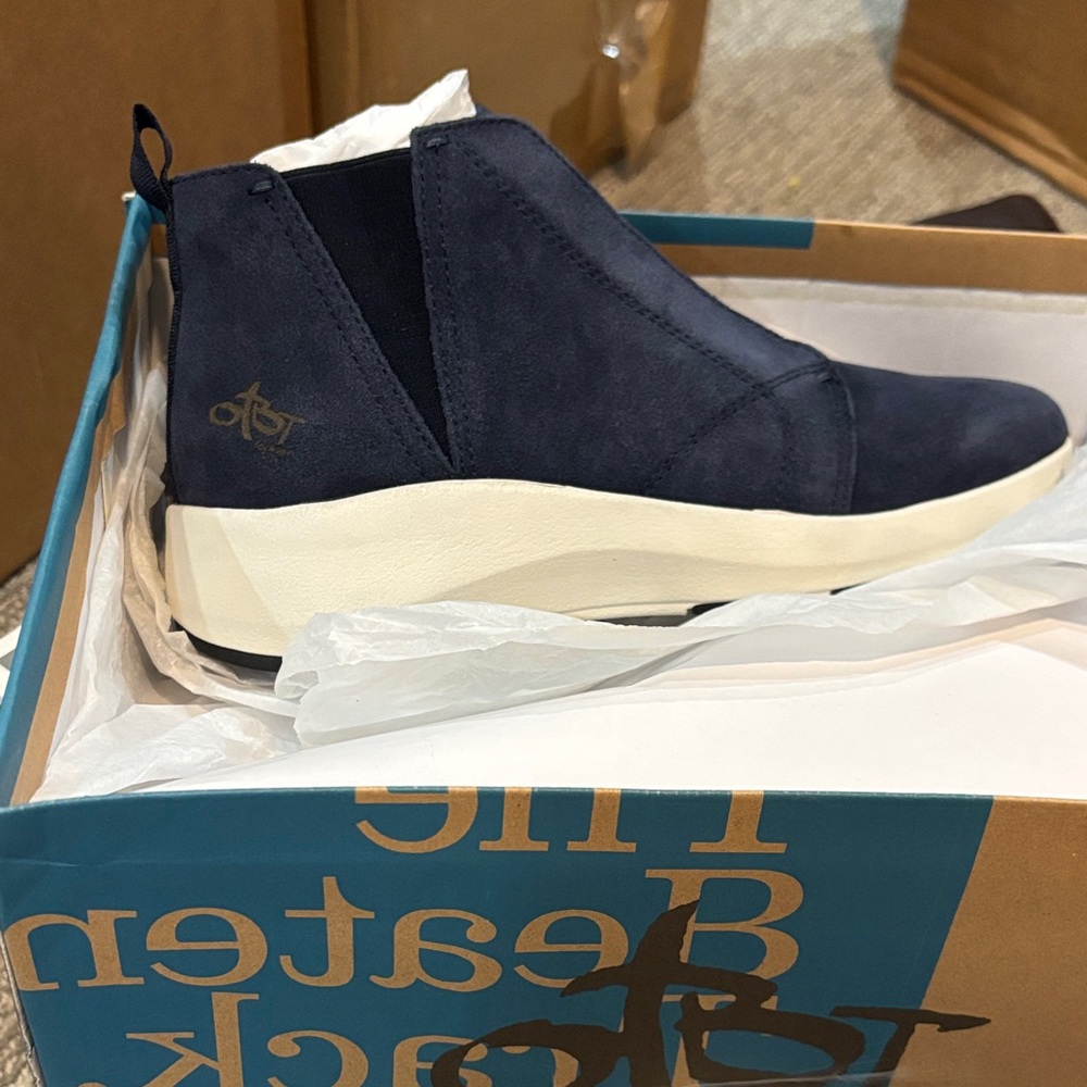 OTBT Navy Ankle Boots